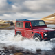 Illustration for article titled Land Rover Is Stuffing 400 HP V8s Into Vintage Defenders